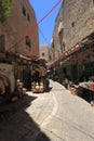 Arab Souk Street in the Old City of Hebron