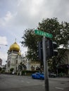 Arab Street In Haji Lane Singapore Royalty Free Stock Photo