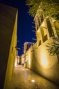 Arab Street in the old part of Dubai Royalty Free Stock Photo