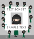 Arab woman niqab Style text box Royalty Free Stock Photo