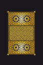 Arabesque golden pattern background Gold Luxury background islamic ornament