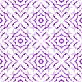 Arabesque hand drawn design. Purple