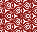 Arabesque hand drawn pattern. Maroon symmetrical