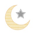 arabesque moon star