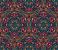 Arabesque mosaic seamless pattern