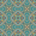 Arabesque mosaic seamless pattern Royalty Free Stock Photo