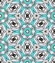 Arabesque pattern design