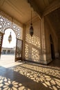 Arabesque Shadow Overlay for Ramadan Greeting Card