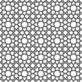 Arabesque star seamless pattern.