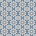 Arabesque style octagonal seamless pattern background vector design Royalty Free Stock Photo