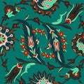Arabesque vintage decor floral ornate pattern for design templat
