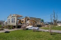 Tornado Damaged Home in Arabi, Louisiana, USA