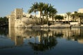 Arabian architecture of a luxurious hotel in Dubai, UAE Royalty Free Stock Photo