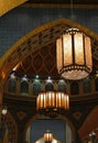 Arabian Ceiling Lamp Royalty Free Stock Photo