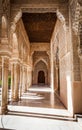 Arabian Door in Alhambra Royalty Free Stock Photo