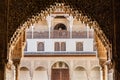 Arabian Door in Alhambra Royalty Free Stock Photo