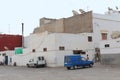 Arabian industrial buildings. Agadir, Morocco Royalty Free Stock Photo