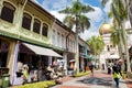 Singapore, Arabic Quater with Masjid Sultan Mosque, shopping district