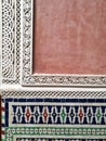Arabian design detail at Marrakech, Morocco