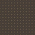 Arabian style gold luxury seamless pattern