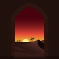 Arabian sunset