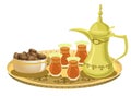 Arabian Tea Set With Dates 2