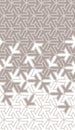 Arabian vector geometric pattern with arrows. Geometric halftone grey texture, border pattern