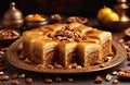 Arabic Baklava Royalty Free Stock Photo