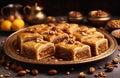 Arabic Baklava Royalty Free Stock Photo