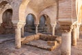 Arabic baths in historic city of Jaen, Spain Royalty Free Stock Photo