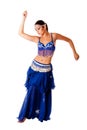 Arabic belly dancer Royalty Free Stock Photo