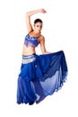 Arabic belly dancer Royalty Free Stock Photo