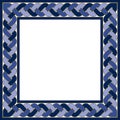 Arabic blank square frame Royalty Free Stock Photo