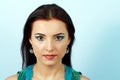 Arabic bright make-up Royalty Free Stock Photo