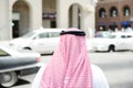 Arabic businessman walking Royalty Free Stock Photo