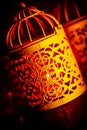 Arabic candlelight lamp Royalty Free Stock Photo