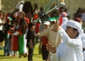 Arabic Child Throwing Gun