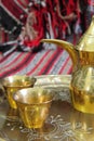 Arabic coffe pot and cups