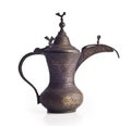 Arabic coffee jar Royalty Free Stock Photo