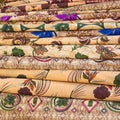 Arabic colorful fabric