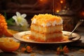 kanafeh, arabic sweet Royalty Free Stock Photo