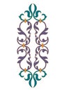 Arabic Floral Seamless Border. Traditional Islamic Design. Mosque decoration element. - Vector