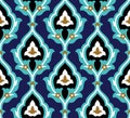 Arabic Floral Seamless Pattern