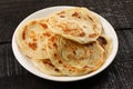 Arabic food paratha Royalty Free Stock Photo