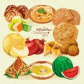 Arabic Food. Royalty Free Stock Photo