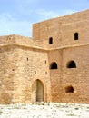 Arabic fortification in Mahdia Royalty Free Stock Photo