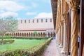 The Arabic garden of Monreale Cathedral Royalty Free Stock Photo