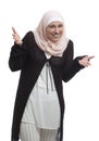 Arabic Hesitating Muslim Woman