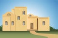 Arabic house vector Royalty Free Stock Photo