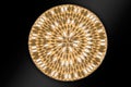 Arabic And Indian Round Gold Hand Beaded And Handmade Placemats